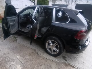 2007 Porsche Cayenne I Рестайлинг (957), чёрный, 1650000 рублей, вид 4