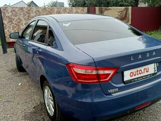 2016 Lada (ВАЗ) Vesta I, синий, 610000 рублей, вид 4