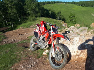 2009 Honda CRF 250R, красный, 345000 рублей, вид 1