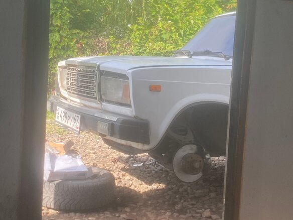1998 Lada (ВАЗ) 2107, белый, 180000 рублей - вид 14