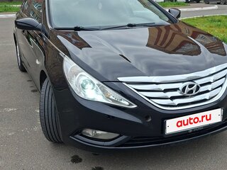 2011 Hyundai Sonata VI (YF), чёрный, 870000 рублей, вид 2