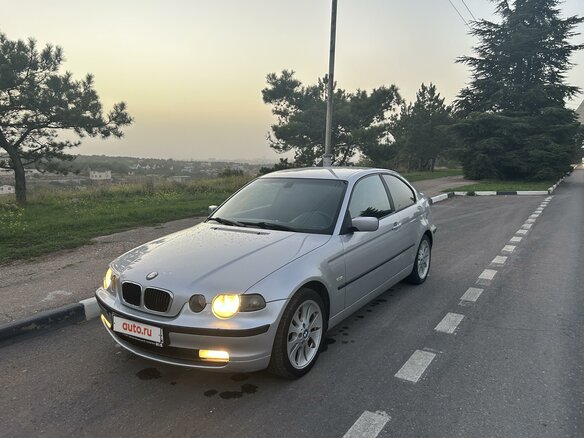 2002 BMW 3 серии Compact 318i IV (E46) Рестайлинг, серебристый, 700000 рублей - вид 9