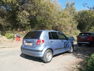 2005 Hyundai Getz I, фиолетовый, 410000 рублей, вид 2