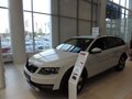 2017 Skoda Octavia III (A7) Рестайлинг, белый - вид 2
