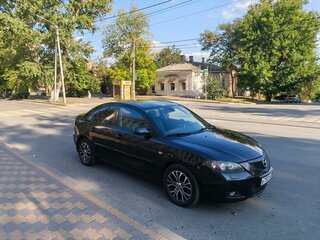 2006 Mazda 3 I (BK), чёрный, 570000 рублей, вид 3