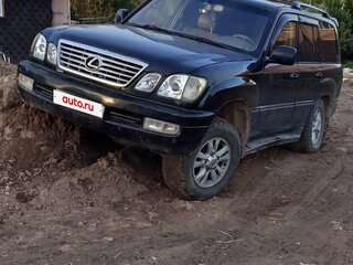2001 Lexus LX 470 II, чёрный, 1050000 рублей, вид 1