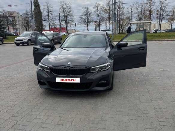 2019 BMW 3 серии 320d VII (G2x), серый, 2860000 рублей - вид 1