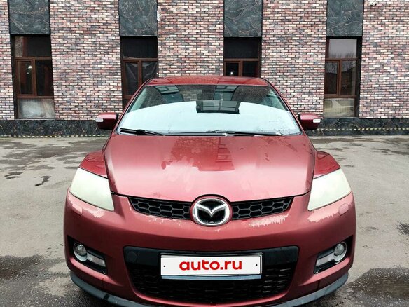 2008 Mazda CX-7 I, красный, 400000 рублей