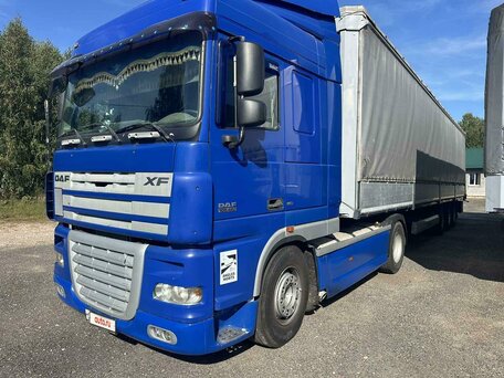 2008 DAF XF 105, синий, 2850000 рублей, вид 1