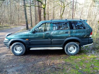1997 SsangYong Musso I, зелёный, 650000 рублей, вид 3
