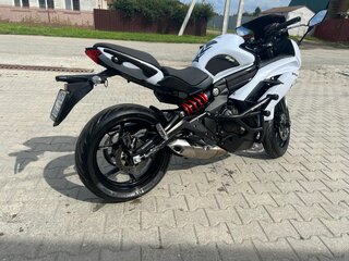2013 Kawasaki ER-6F (Ninja 650R), белый, 640000 рублей, вид 3