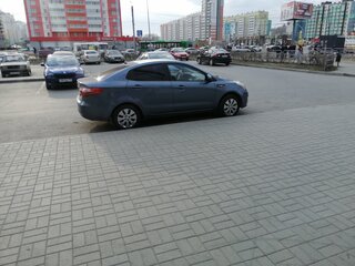 2011 Kia Rio III, голубой, 700000 рублей, вид 5