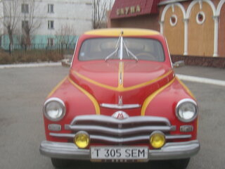 1953 ГАЗ М-20 «Победа», красный, 2000000 рублей, вид 5