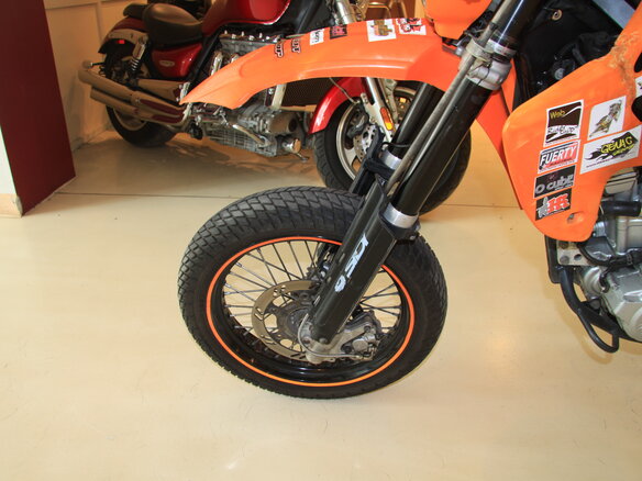 2002 Kawasaki D-tracker 250, оранжевый - вид 7