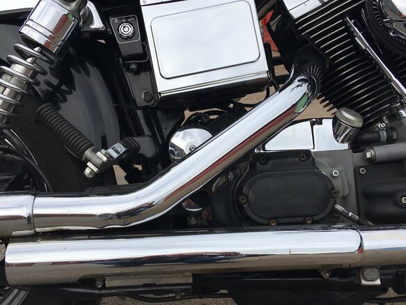 2002 Harley-Davidson Dyna Super Glide, чёрный - вид 12
