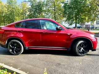 2009 BMW X6 50i 6-speed I (E71), красный, 1900000 рублей, вид 3