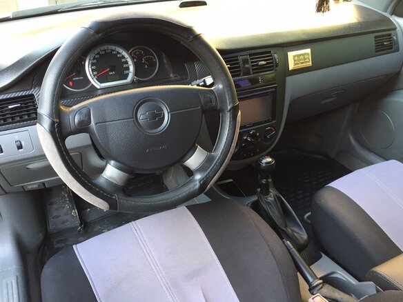 2008 Chevrolet Lacetti I, серебристый, 450000 рублей - вид 5