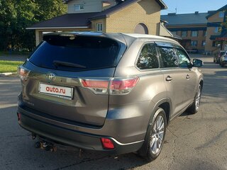 2014 Toyota Highlander III (XU50), серый, 3500000 рублей, вид 3