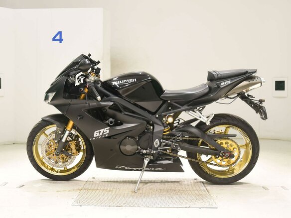 2008 Triumph Daytona 675, чёрный, 527000 рублей