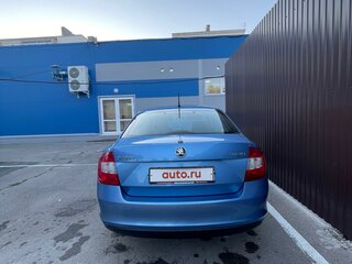 2015 Skoda Rapid I, синий, 860000 рублей, вид 4