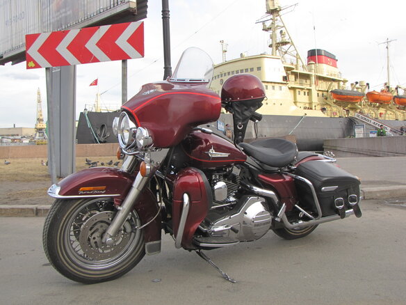 1999 Harley-Davidson Road King, красный - вид 2