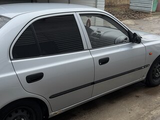 2006 Hyundai Accent ТагАЗ II, серебристый, 460000 рублей, вид 4