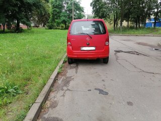 2006 Opel Agila A Рестайлинг, красный, 250000 рублей, вид 4