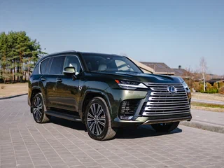 2025 Lexus LX 600 IV, зелёный, 17990000 рублей, вид 4