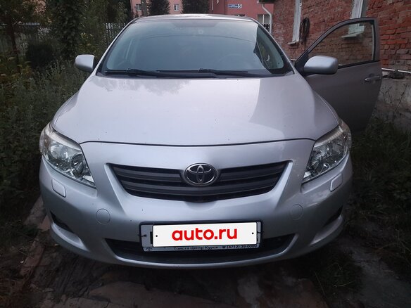 2008 Toyota Corolla X (E140, E150), серебристый, 900000 рублей