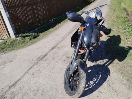2003 KTM 640 Duke, чёрный, 250000 рублей, вид 2