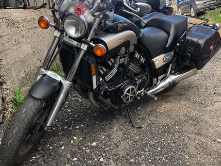2000 Yamaha V-Max 1200, серебристый, 460000 рублей, вид 1