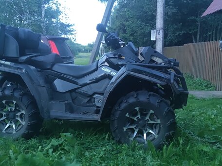 2012 BRP Can-Am Outlander 800, чёрный, 650000 рублей, вид 3