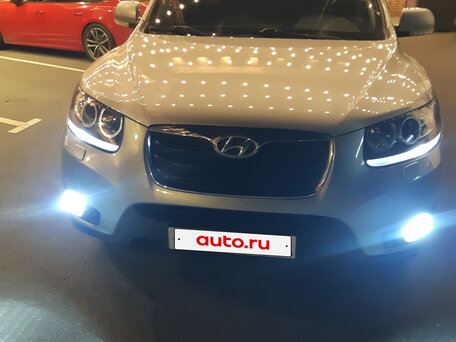 2011 Hyundai Santa Fe II Рестайлинг, серый, 1350000 рублей, вид 3