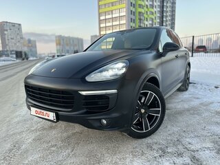 2017 Porsche Cayenne Diesel II Рестайлинг (958), чёрный, 4180000 рублей, вид 1