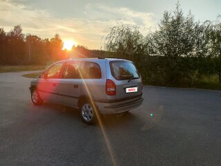 2002 Opel Zafira A, серебристый, 450000 рублей, вид 5