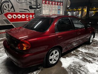 2007 Kia Spectra I Рестайлинг 2, красный, 268000 рублей, вид 5