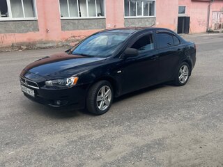 2007 Mitsubishi Lancer X, чёрный, 400000 рублей, вид 2