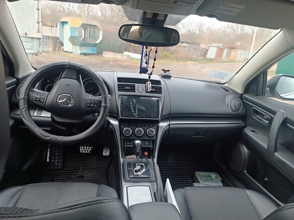 2011 Mazda 6 II (GH) Рестайлинг, серебристый, 1320000 рублей - вид 6