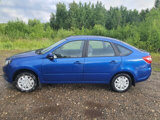 2022 Lada (ВАЗ) Granta Euro-2 I Рестайлинг, синий, 780000 рублей, вид 3