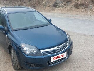 2007 Opel Astra H Рестайлинг, синий, 615000 рублей, вид 4