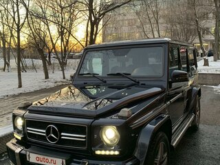 2013 Mercedes-Benz G-Класс AMG 63 AMG I (W463) Рестайлинг 2, синий, 4400000 рублей, вид 3