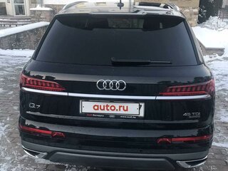 2020 Audi Q7 45 TDI II (4M) Рестайлинг, чёрный, 6833384 рублей, вид 3