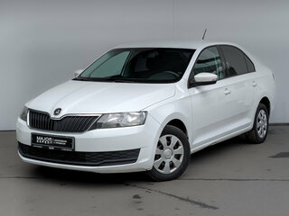 2018 Skoda Rapid I Рестайлинг, белый, 1090000 рублей, вид 1