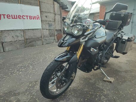 2013 Triumph Tiger 800, чёрный, 689000 рублей, вид 2