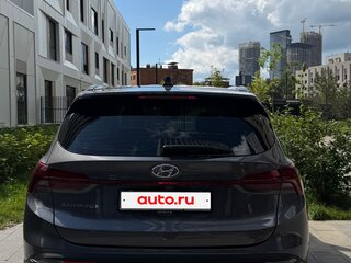 2020 Hyundai Santa Fe IV Рестайлинг, серый, 3550000 рублей, вид 4