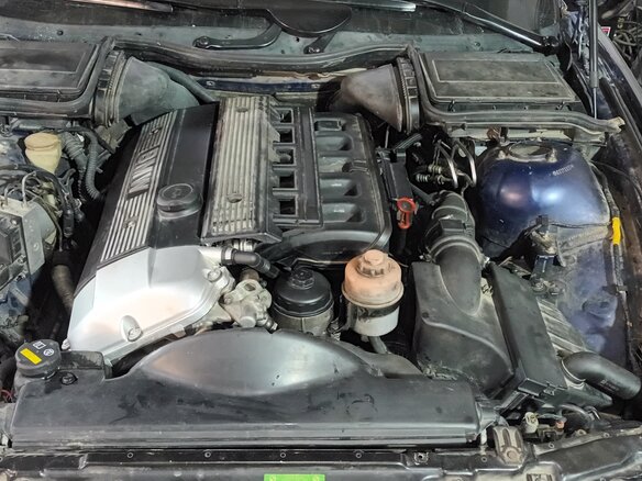 1996 BMW 5 серии 520i IV (E39), синий, 850000 рублей - вид 7