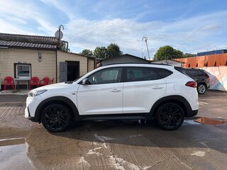 2019 Hyundai Tucson III Рестайлинг, белый, 2050000 рублей, вид 2