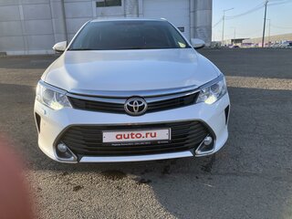 2015 Toyota Camry VII (XV50) Рестайлинг, белый, 2495000 рублей, вид 1
