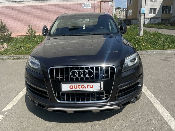 2012 Audi Q7 I (4L) Рестайлинг, чёрный, 1850000 рублей - вид 2