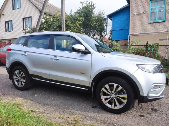 2021 Geely Atlas I, серебристый, 1362969 рублей - вид 5